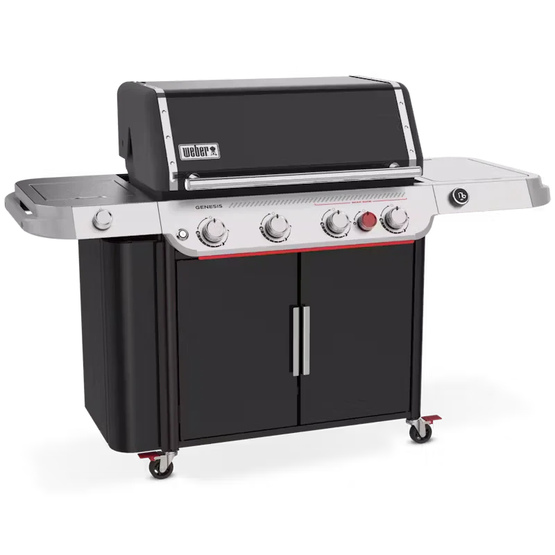 GenesisĀ® EP-435W Gas Barbecue with Sear Zone and Side Burner