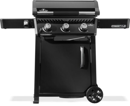 Napoleon Freestyle™ 24 Non-Stick Gas Plancha Grill – 3 Burner Outdoor Griddle BBQ